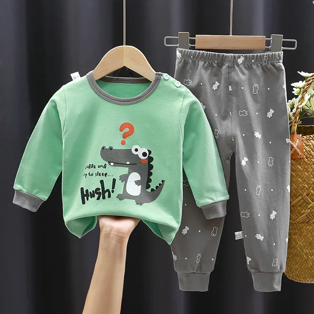 Kids Dinosaur Pajama Set 4