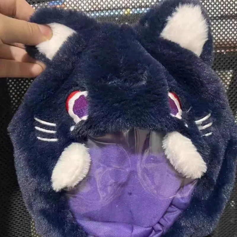 

30cm Genshin Impact Scaramouche Bag Stuffed Plush Backpacks Zipper Messenger Bags Cute Cosplay Decoration Props Gift Toys