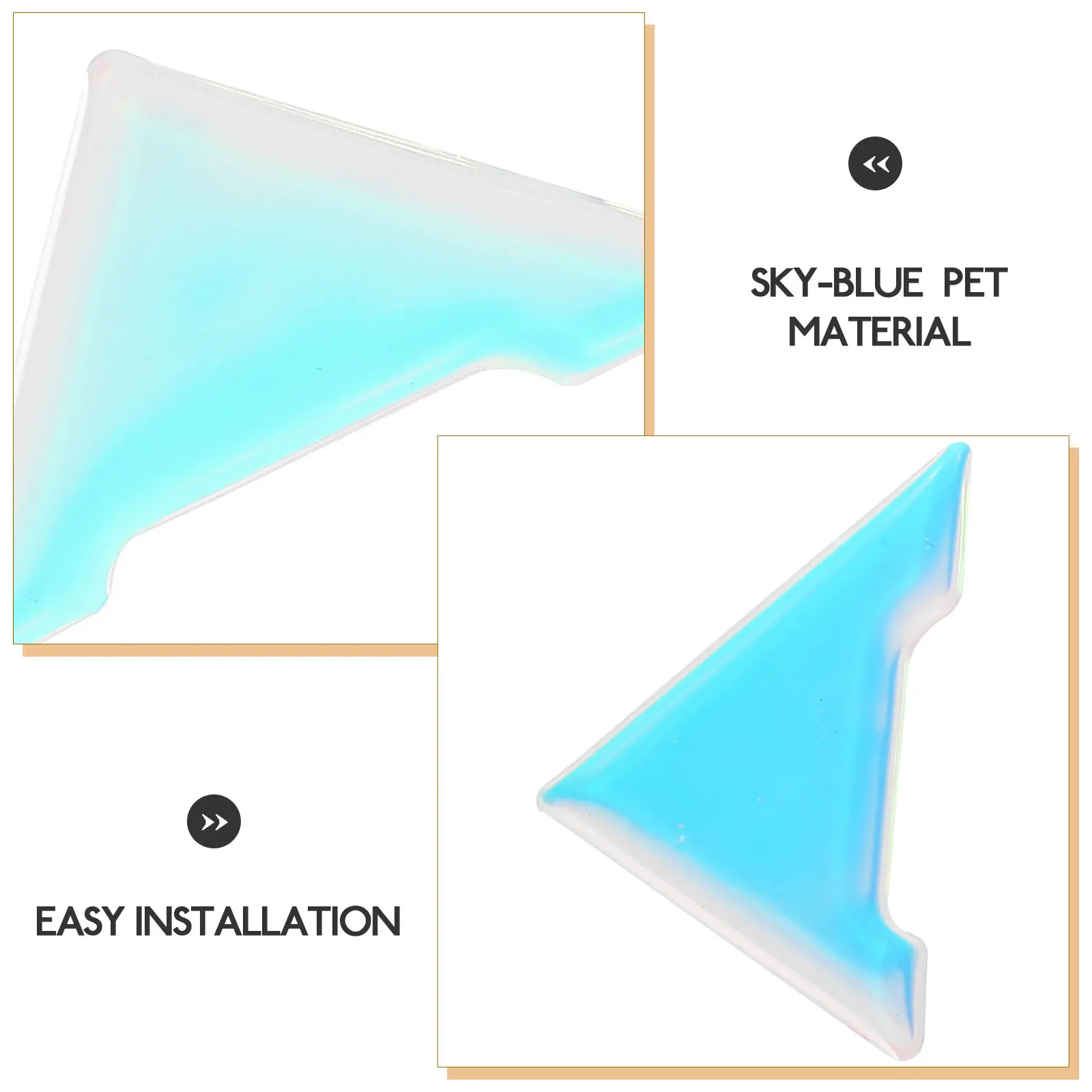 4개의 자동차 도어 코너 보호대, 야광 기능, 긁힘 방지 및 야간 안전 도어 범퍼