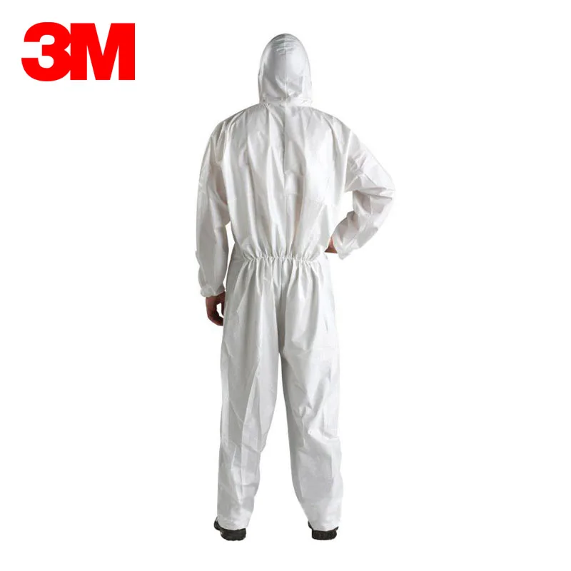3M 4510 Hooded One-Piece Protective Clothing Anti-Particulate Liquid Spray Pesticide Paint Household Cleaning Clothing