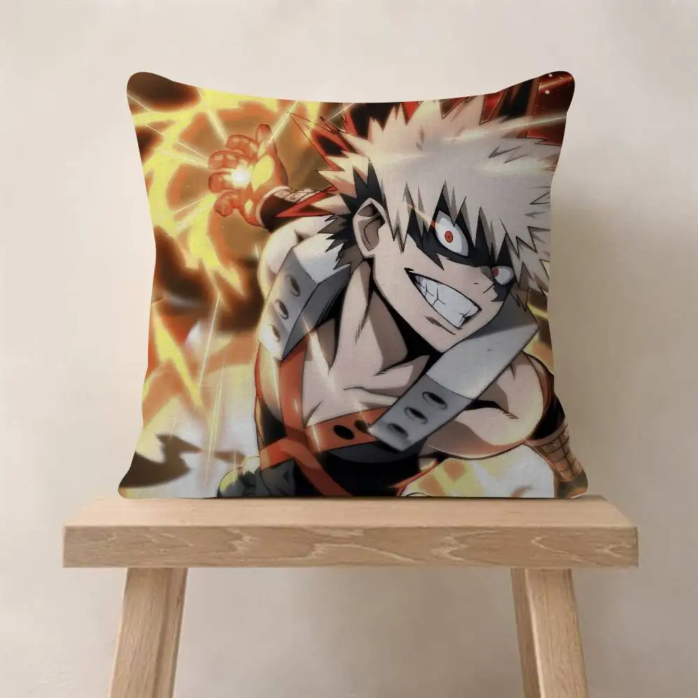 My Hero Academia Bakugou Katsuki Kissenbezug, dekoratives Kissen, Sofa, Heimdekoration, Kissenbezüge – Detail 11