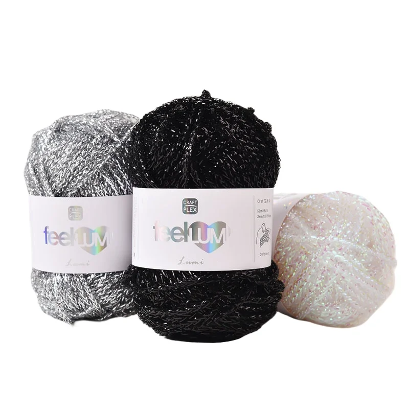 Gold Silver Wire Rope for Hand Knitting Crochet