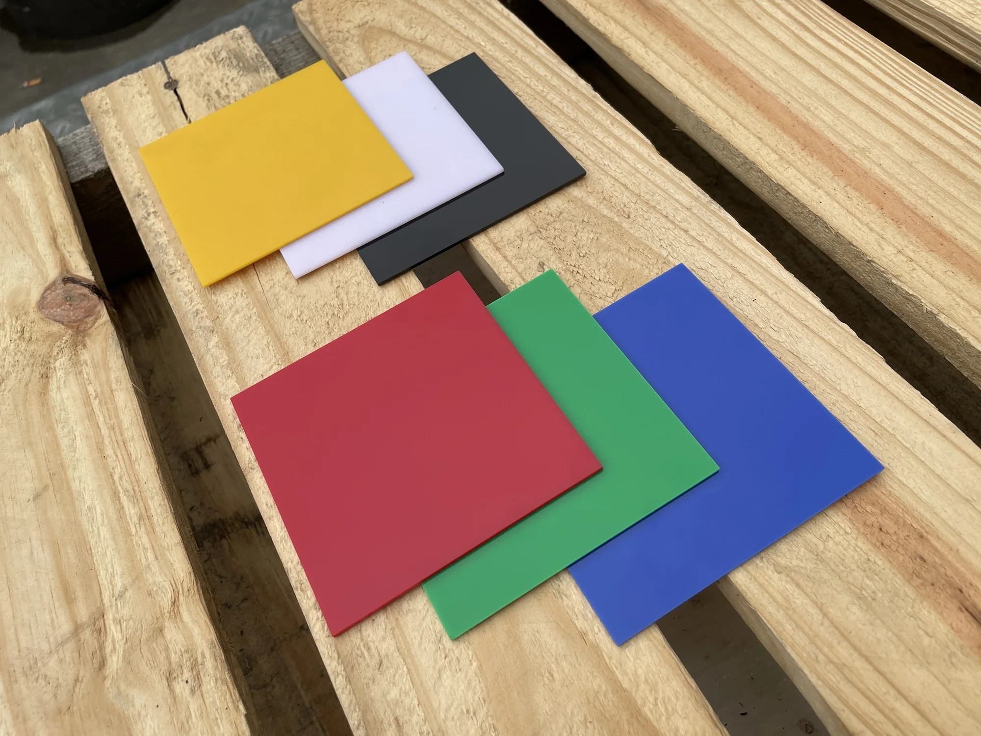 2MM Color Rectangle Opaque Acrylic Board (PMMA) Plexiglass White/Black/Red/Green/Yellow For DIY Projects/Home Decor Tinted Plate