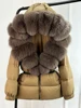 2024 New Fashion Winter Puffer Down Jacket Women Real Fox Fur Hooded Thick Warm 90% White Duck Down Coat Female Waterproof Parka 5