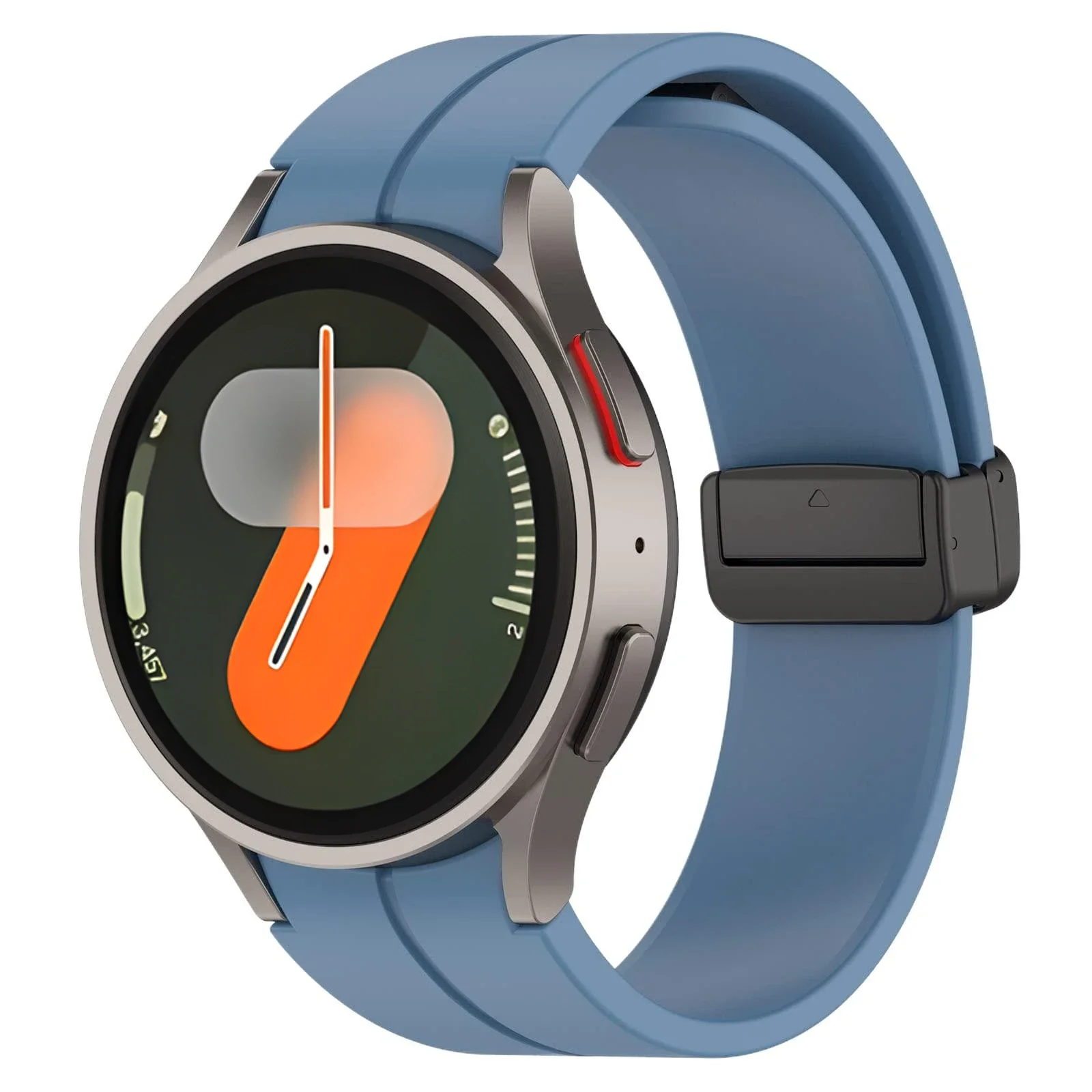 Magnetic Silicone Band Bracelet for Smartwatches - Various Sizes