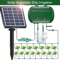 2024 Latest Drip Irrigation Kit for Potted Plants Solar System for Garden Supported Automatic Watering System 1