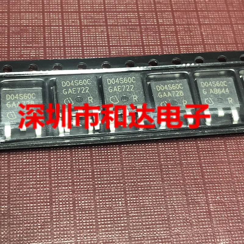 

10 шт. Оригинальный Новый IDD04S60C D04S60C TO-252 4A 600V