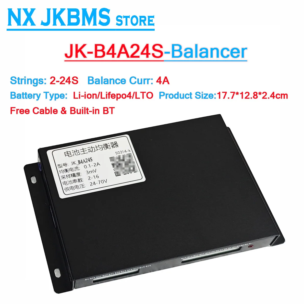 8s 16s 24S JK 이퀄라이저 밸런서 B2A16S DZ08B2A24S B4A24S Lifepo4 48v Livepo4 2a 4a 10a 15a BMS 셀 Nmc 스마트 NX JKBMS DZ11 BT