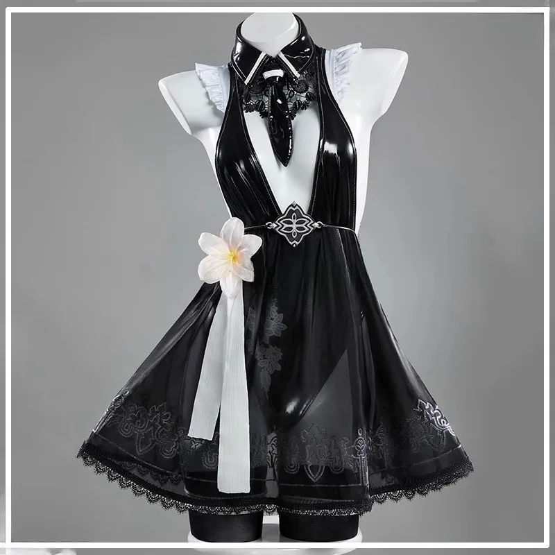 NieR: Automata-Inspired 2B Cosplay Costume with Backless Dress (Unofficial)