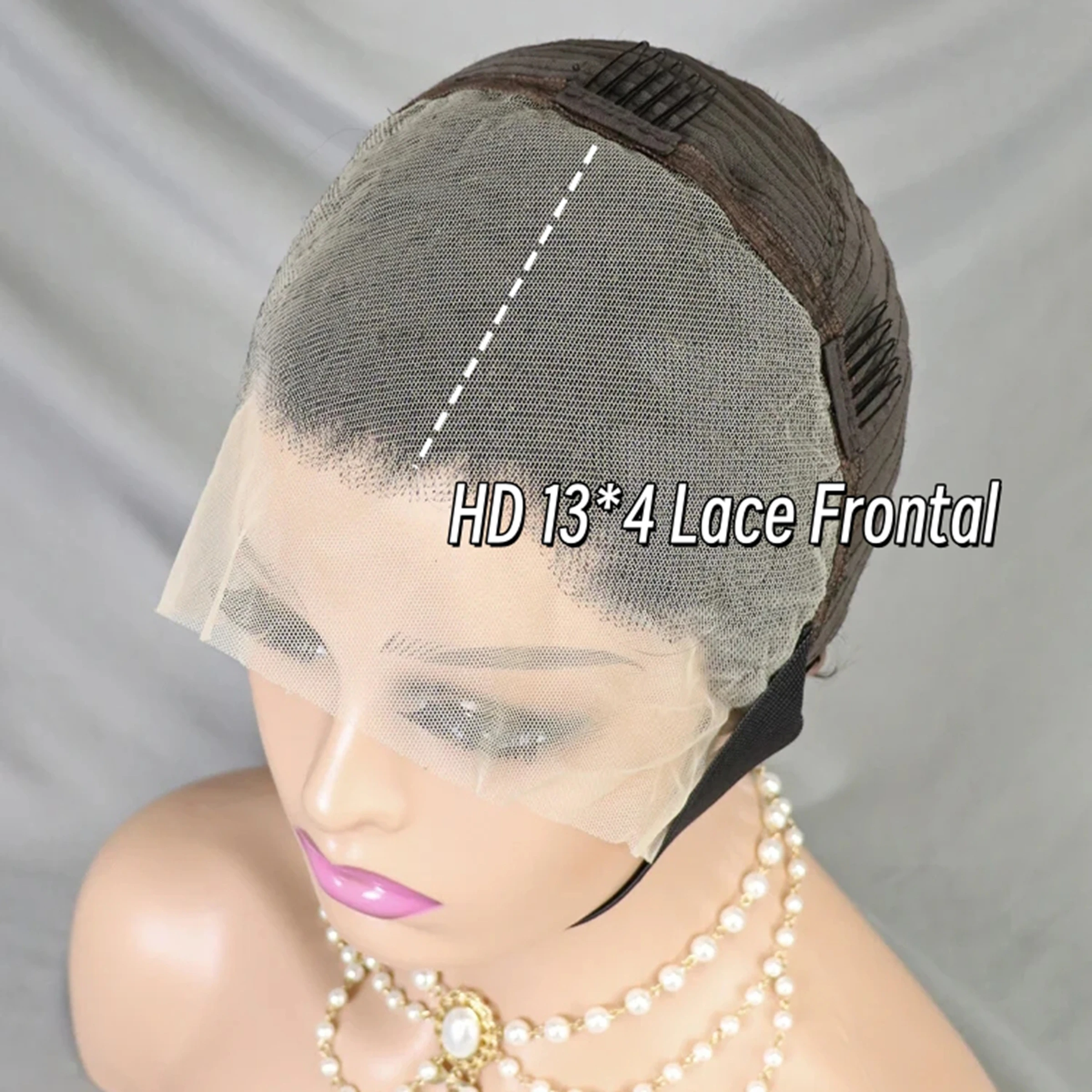 Human Hair Wig Lace Front Wig Human Hair Wigs Front Lace Wig 200% Density Afro Kinky Curly Human Hair Wigs HD 13x4 Lace Frontal Short Hair Wigs Natural Short Brazilian Remy Human