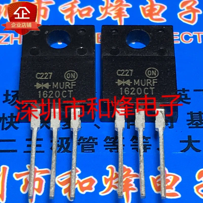 

30 шт Оригинальный Новый MURF1620CT TO-220F 16A 200V
