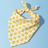 Stylish Dog Bandana - Soft and Absorbent Pet Scarf for Small, Medium, and Large Dogs and Cats - Perfect Pet Costume Accessory