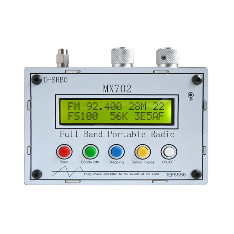 

MX702 TEF6686 Полнодиапазонный FM/MW/HF/LW радиоприемник