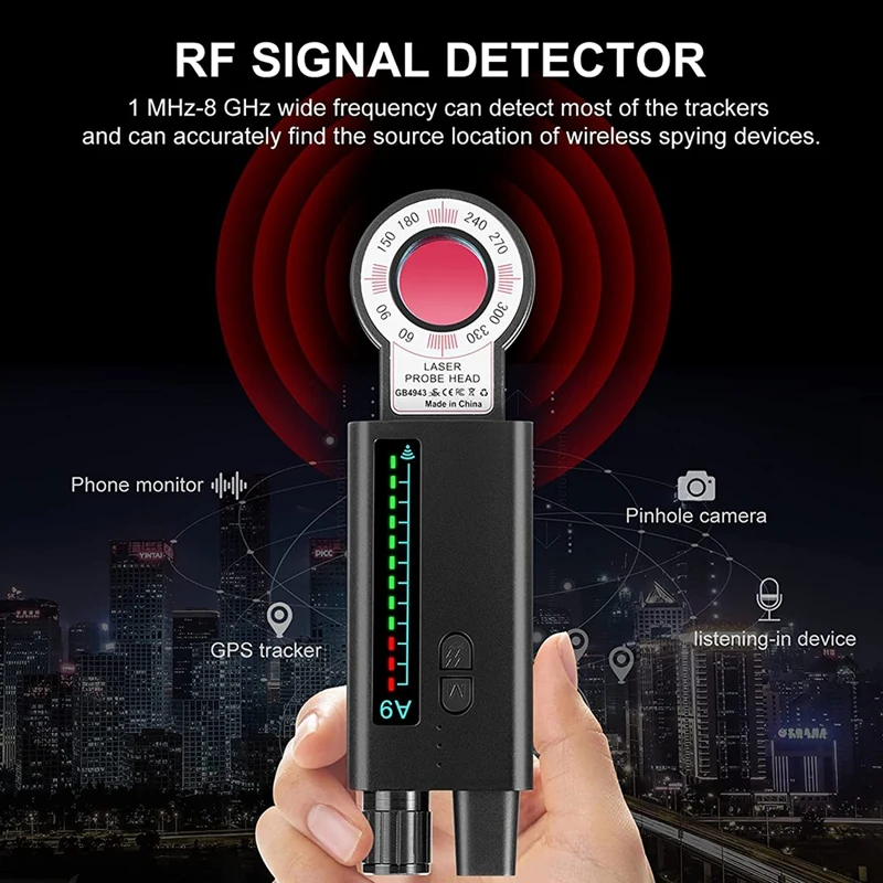 flatbed scanner GPS Wireless RF Signal Detector ,4 in 1  Devices Detector, Finder and Locate for Car GPS Tracker Listening Device scanmarker air