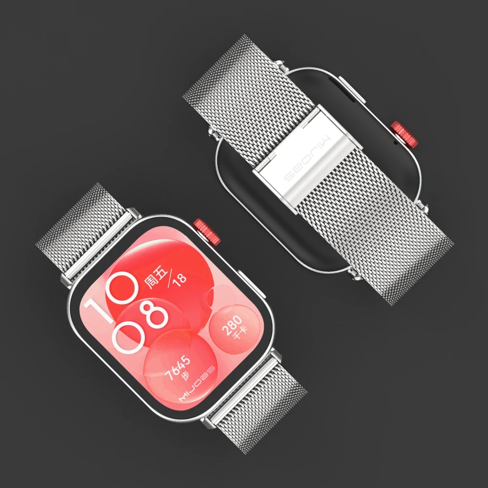 Premium Metal Wristband Strap for Smartwatch - Elegant and Durable Watchband Accessory