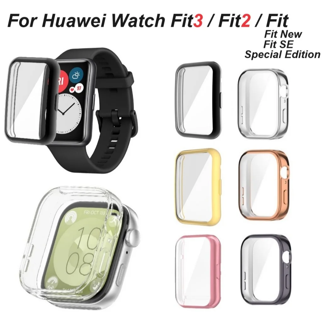 Enhanced TPU Case Cover with Soft Screen Protector - All-Around Anti-Scratch Protection