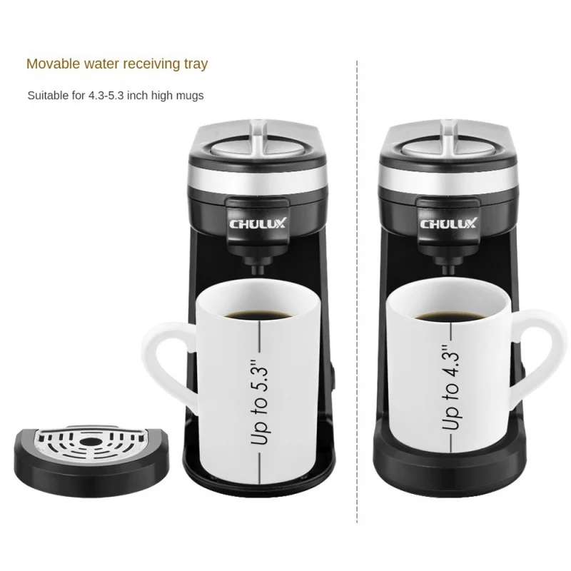 CHULUX Stainless Steel Single Serve Coffee Maker for Capsule in 2023  Single  serve coffee makers, Stainless steel coffee maker, Coffee pods design