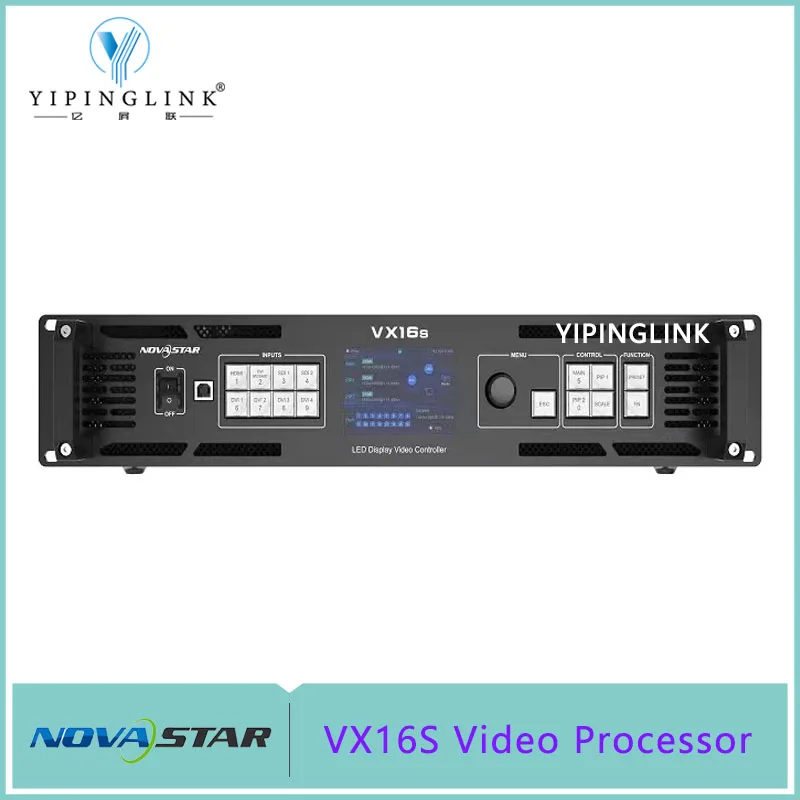 

Novastar VX16s All In One Video Controller Processor With 16 LAN Ports 4K LED Screen Controller