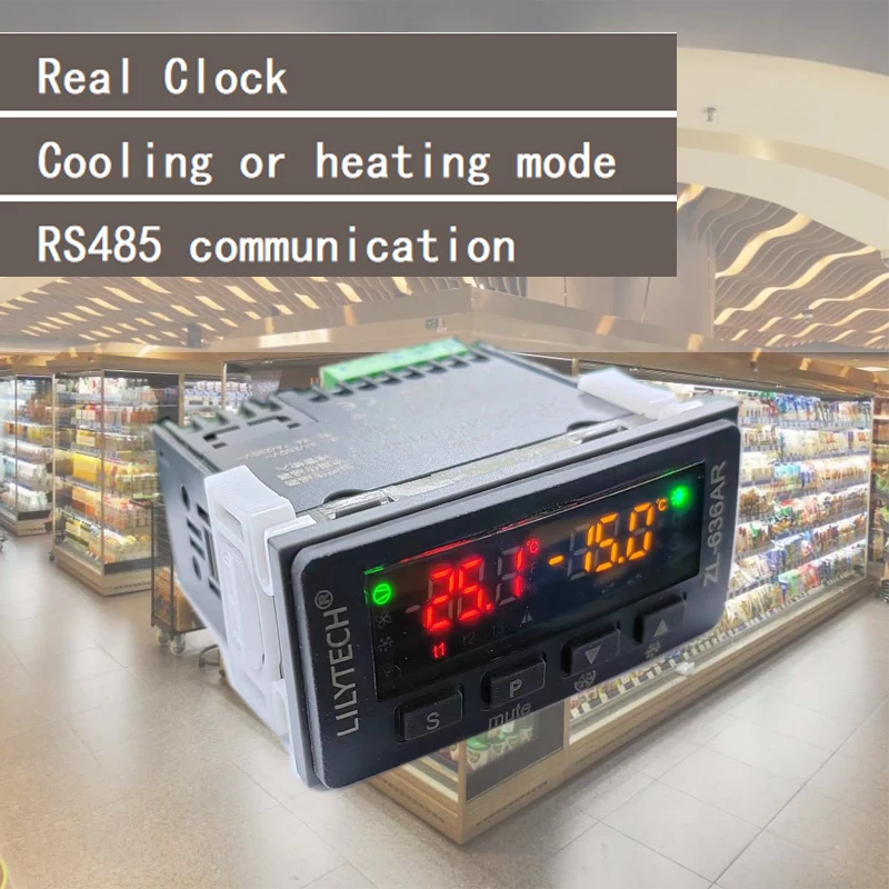 ZL 636A R, RS485 Temperature Controller, digital Cold Storage Temperature Controller, Thermostat