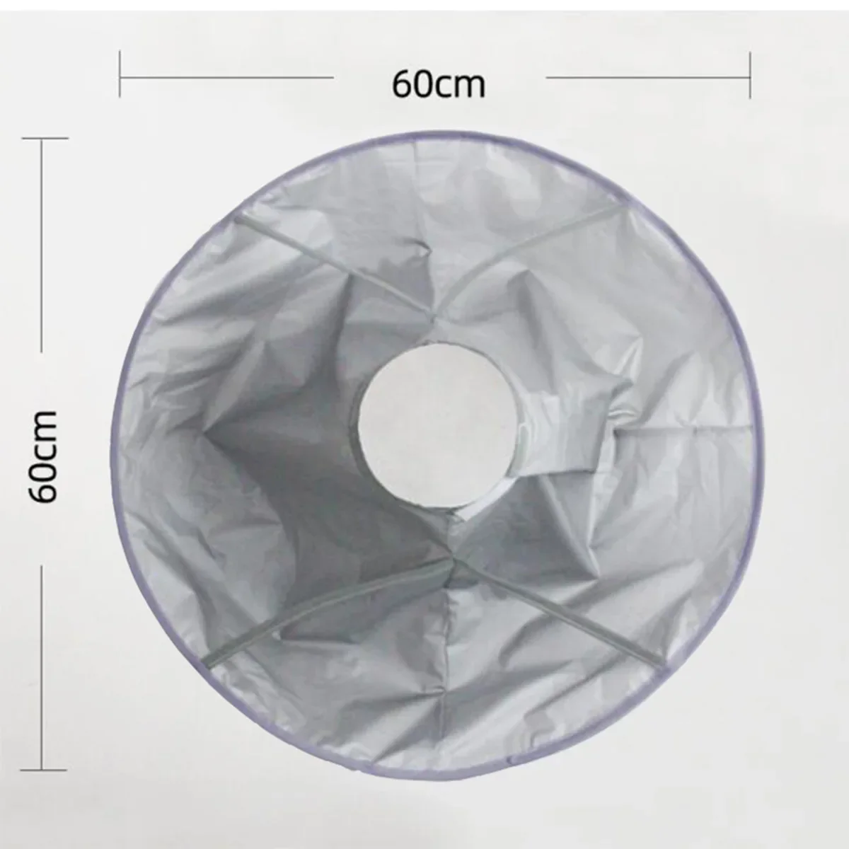 MANTELLA DA TAGLIO UOMO IN POLIESTERE IDROREPELLENTE CON 6 Bottoni Mod New York - Foto 5