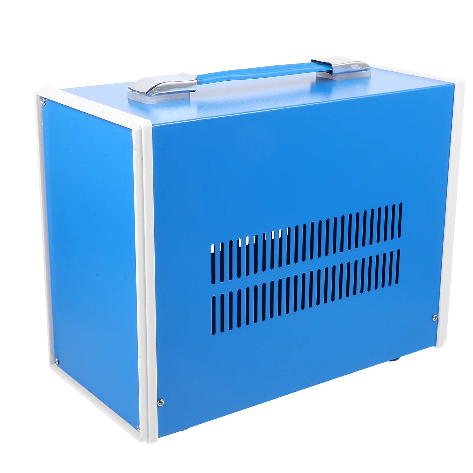 

Electronic Junction Box Blue Project Case Metal Rectangle Electronic Project Case Metal Engineering Box For Small Terminal