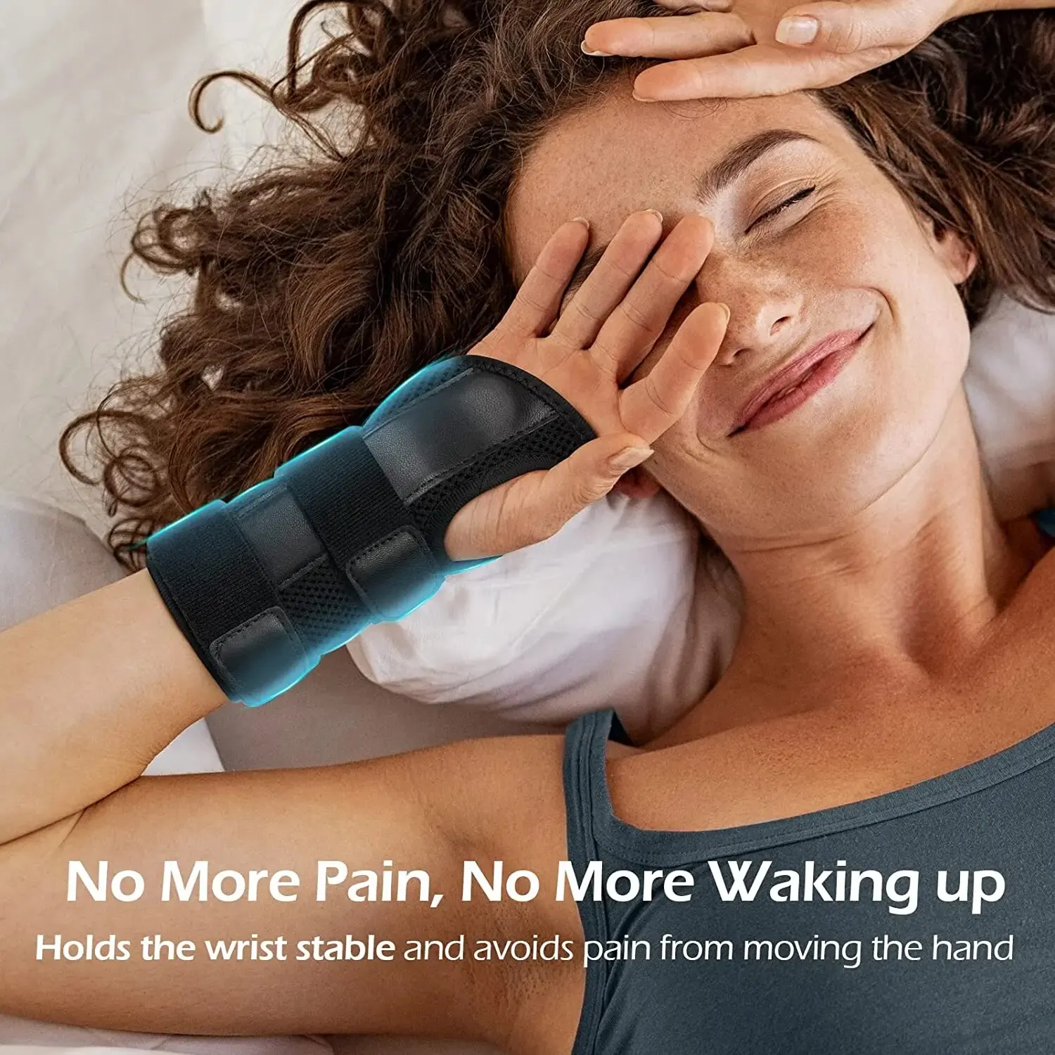 Wrist Brace AOLIKES 1PCS Wrist Brace for Carpal Tunnel Arthritis Wrist Support with Splints Compression Hand Support for Tendonitis Sprain wrist brace,wrist support