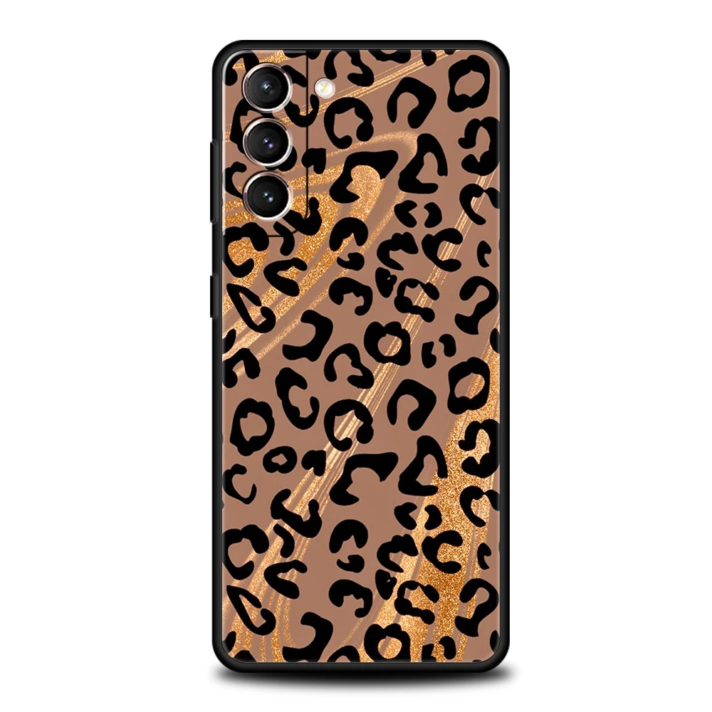 Leopard Print Soft Phone Case Cover