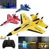 SU35 RC Plane FX620 FX820 2.4G Remote Control Flying Model Glider Airplane With LED Lights Aircraft Foam Toys For Children Gifts 2