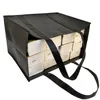 Large Capacity Shopping Bag  Female Tote Bag Non-Woven Fabric Eco Bag Reusable Pouch Travel Storage Handbag Organizer 4