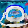Freediving Mask Spearfishing Mask HD Anti-Fog Diving Mask Goggles Clear Panoramic Goggle with Adjustable Buckle for Free Diving 5