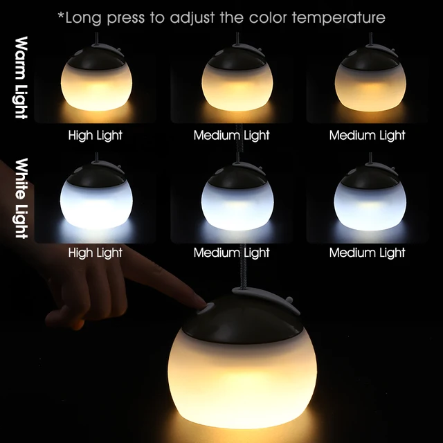 WEST BIKING USB Rechargeable Camping Lantern 5