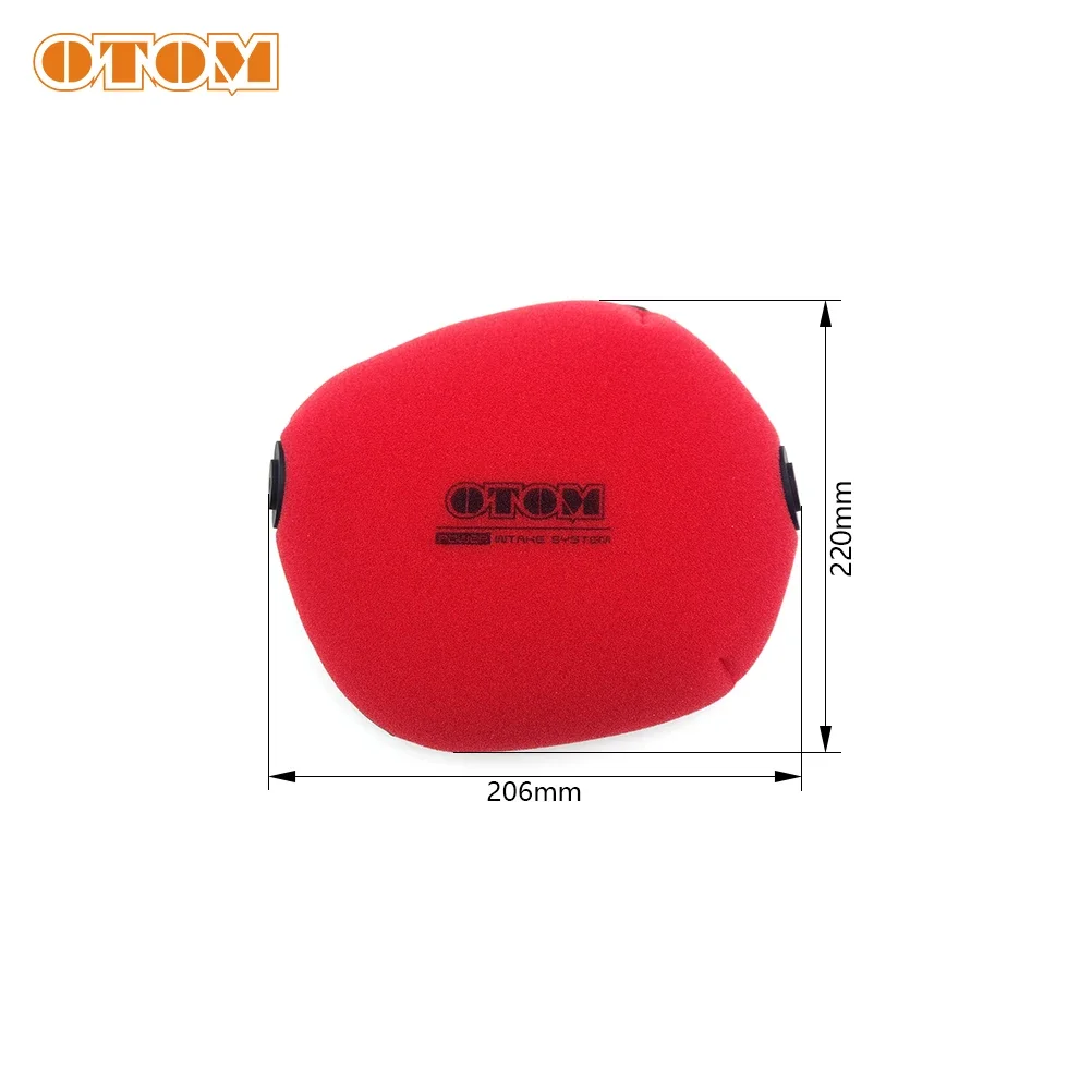 Motorcycle Air Filter OTOM Motorcycle Air Filter Cleaner Sponge Element Dual Foam Layer For KTM HUSQVARNA GASGAS SXF XCF XCW EXCF FE TE TC EC MC