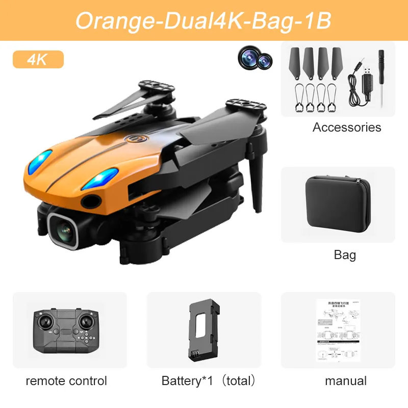 2022 New KY907 Pro Mini Drone 4K Professional HD Dual Camera Obstacle Avoidance Quadcopter RC Helicopter Plane Toys Dron PK E99 RC Quadcopter store near me RC Quadcopter