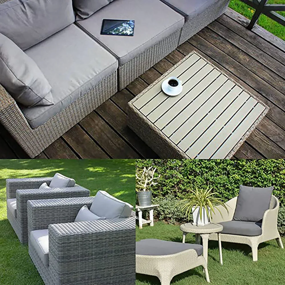 1-4 Set Sofa Cushion Outdoor Garden Cushion Inner Cover Chair Cushion Sofa Cushion Replacement Cover 6