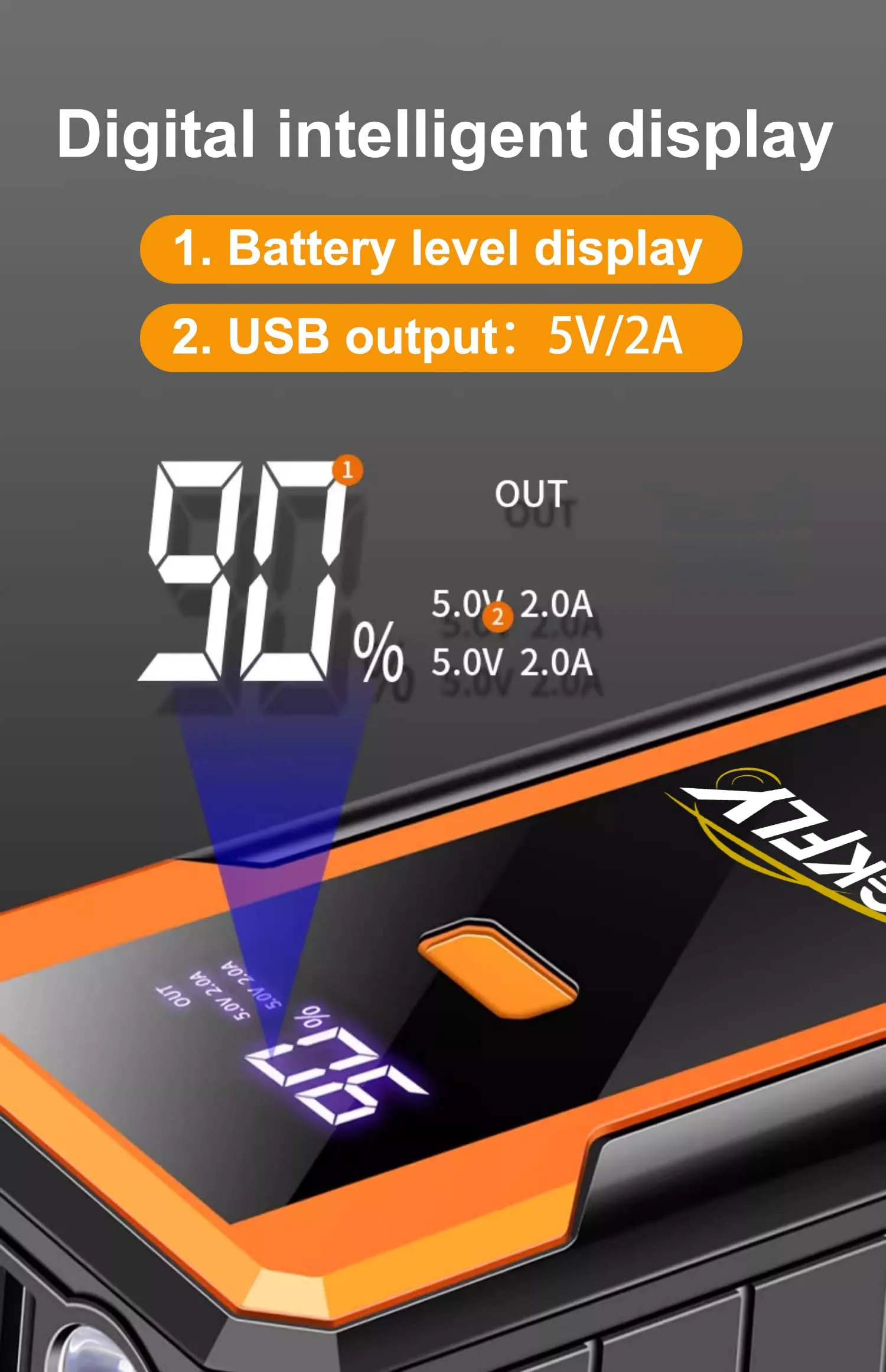 jump starter size and dimensions