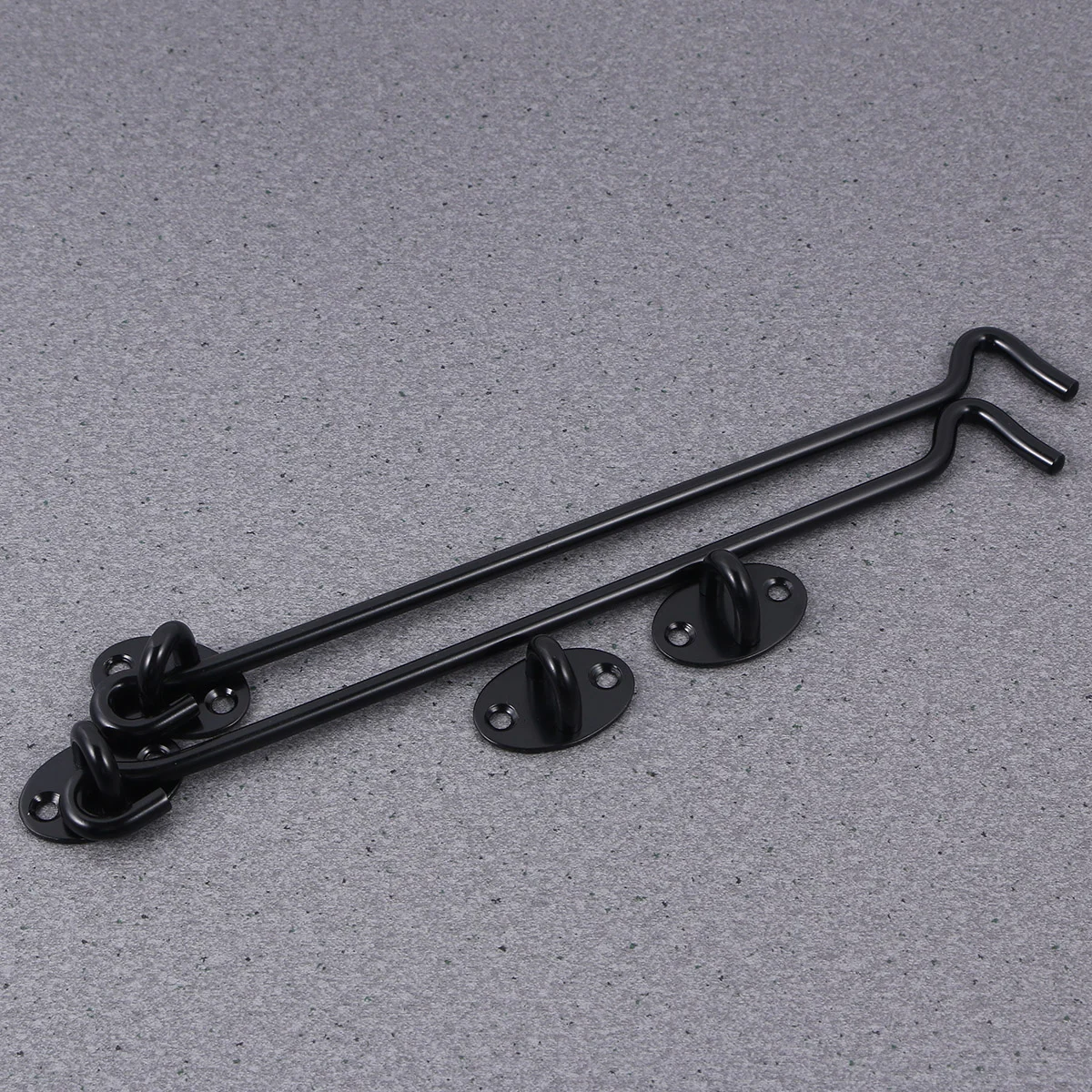 

2Pcs 10 inches Cabin Hook Eye for Doors, Stainless Steel Door Swivel Window Hook with Mounting Screws