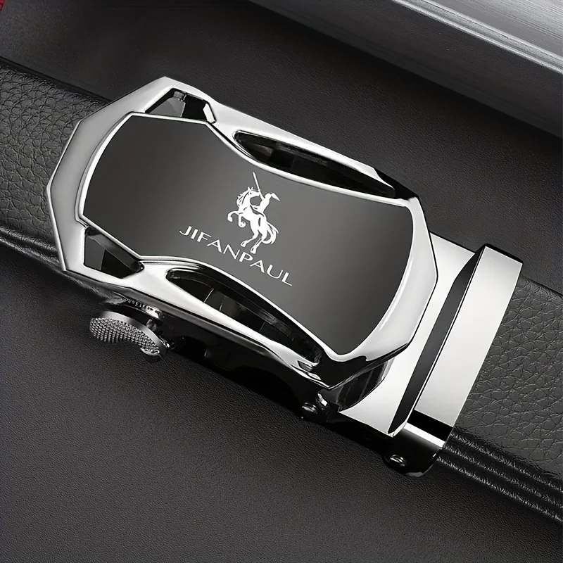 JIFANAUL Men' Famous Brand Belt Leather