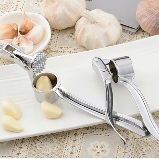 Garlic Press Mincer Stainless Steel 1