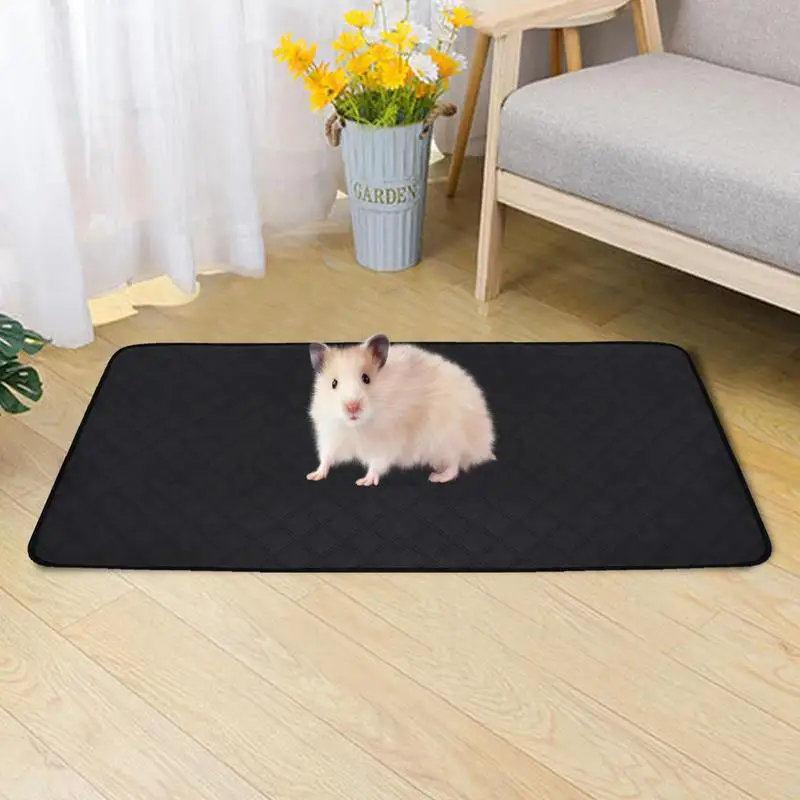 Guinea Pig Cage Liner Highly Absorbent Guinea Pig Cage Liners Pet Pee Pads Anti Slip Pee Pads For Small Animals Cages