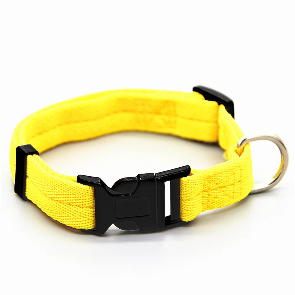 Nylon Adjustable Dog collars For Small Medium Large Necklace Puppy Accessories Pug Bulldog golden retriever things For dogs dog collar pet collar