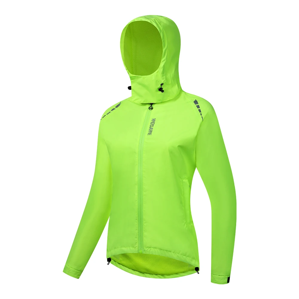 WOSAWE Herren Regenjacke - Wasserdicht & Atmungsaktiv Für Outdoor-Aktivitäten