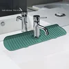 Countertop Protector Bathroom Kitchen Silicone Faucet Mat Water Ripples Faucet Water Catcher Mat Large Sink Splash Pad 3