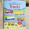 New A4 Size Children Preschool Montessori Cartoon Sticker books Toddler Kids English Book with Stickers for Kindergarten Gifts 6