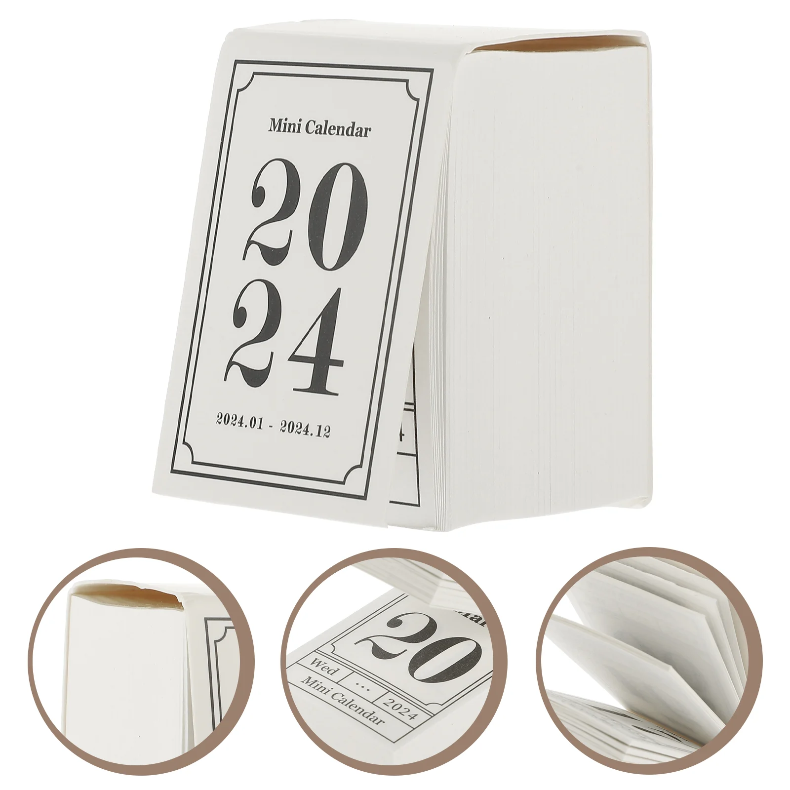 

Calendar Desk Mini Desktop Daily Standing Office Wall Off Tear Monthly Table Year Flip Decor Day Schedule