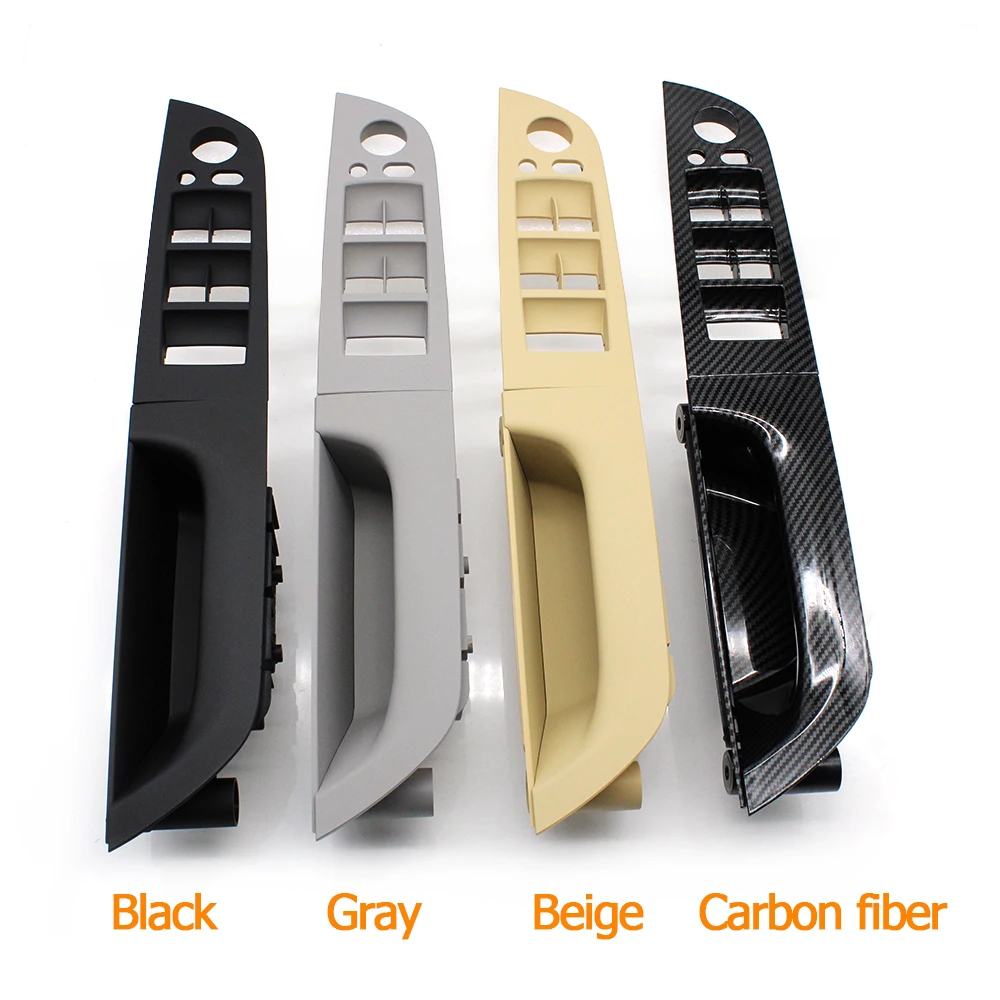 Left Driver Door Window Switch Cover Panel and Right Door Handle  