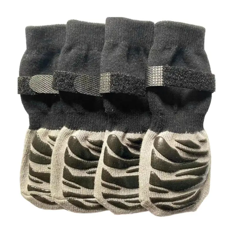 

Paw Protector Socks Claw Protector Anti Slip Paw Protection Breathable Dog Paw Protector With Adjustable Straps For Small Dogs