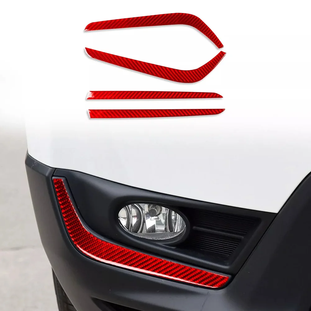 For Car Styling 2017-2021 Fitment Carbon Fiber Trim Car Exterior Enhancement Lower Front Accessories OE Compatible