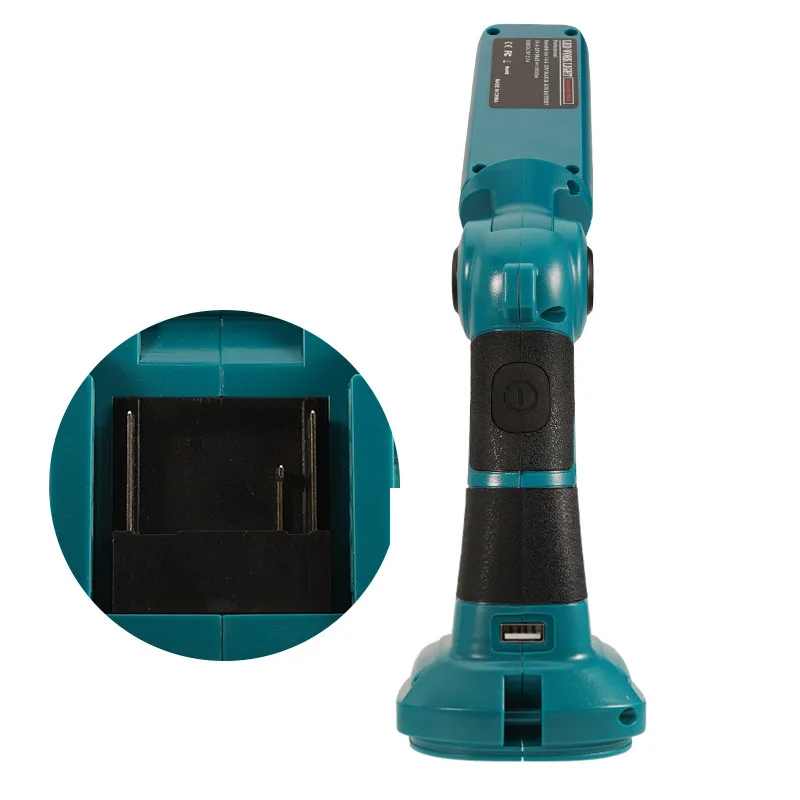 12W Work Light LED Light Portable Flashlight Outdoor Light 14.4V-18V for Makita