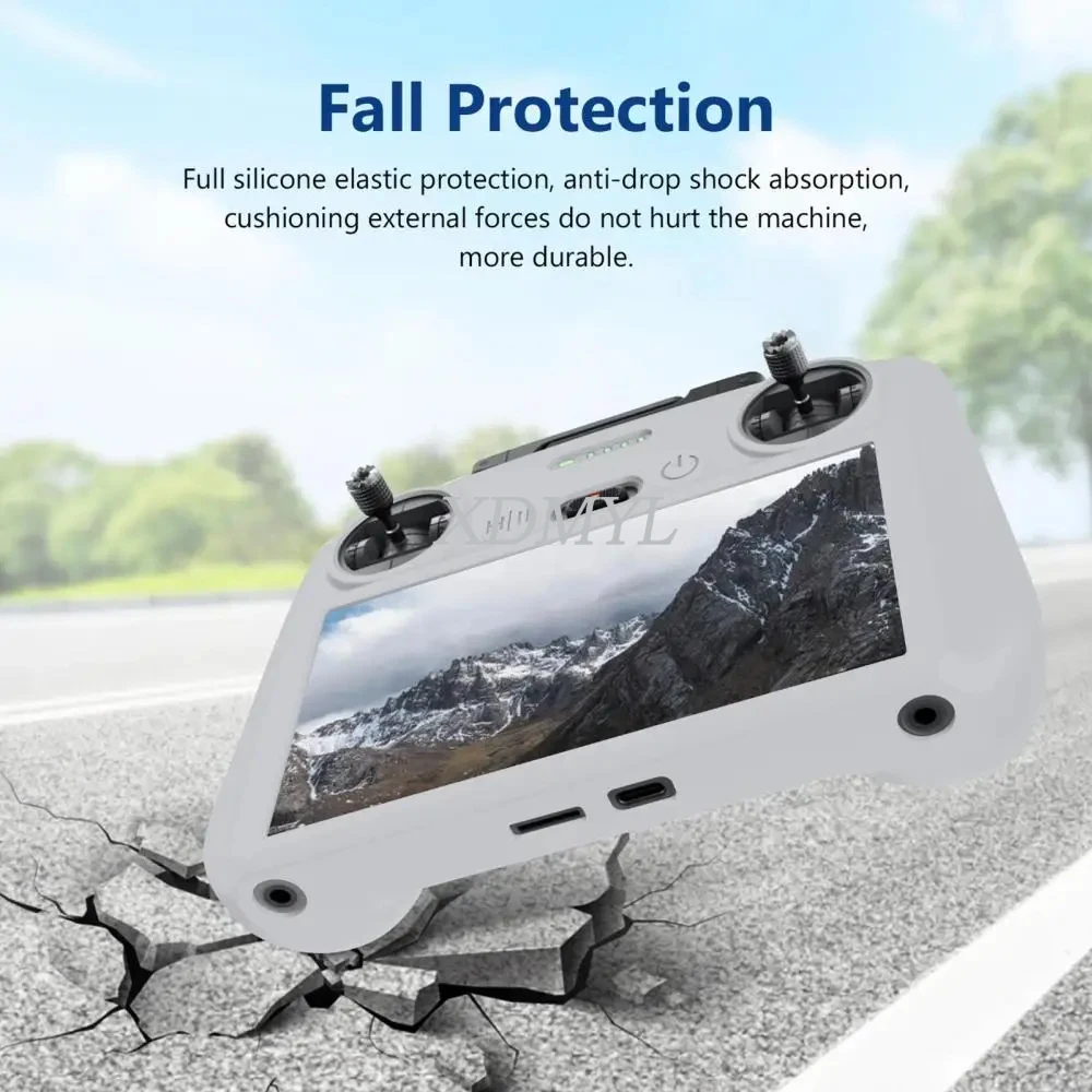 Protection silicone pour manette DJI RC / RC 2 - Antichoc et antidérapante