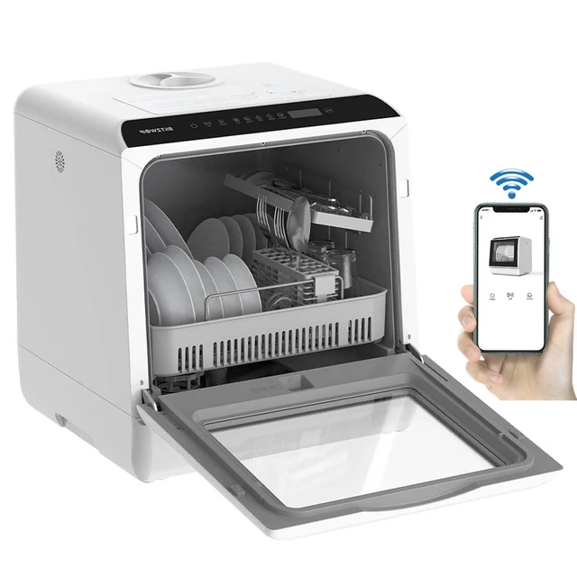 BH-CDW1 Smart Table Dishwasher Mini Compact Table Dish Washer for Home ...